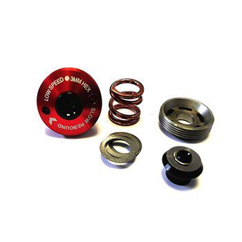 REBAUND DAMPING ADJUST ASSY FOR SHOCK FOX X2 AND DHX2 P-S, 2018/2020