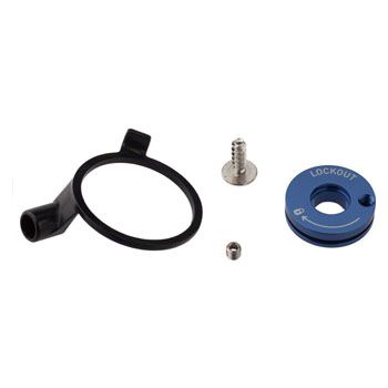 REMOTE SPOOL CLAMP FOR FORKS ROCK SHOX XC32, RECON SILVER 17 mm, 2013/2014 MODELS